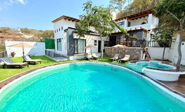 Renta de Hermosa Casa Dalia II con Alberca y Jacuzzi, en Rancho San Diego.