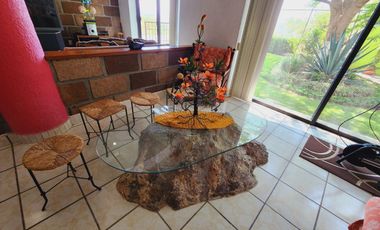 Renta de Hermosa Casa Sofía con Alberca Calefacción, Jardín Vistas Panorámicas.