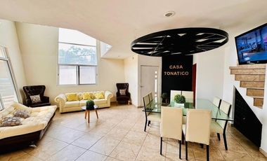 Casa renta de fin de semana TONATICO con alberca climatizada; súper bien ubicada y dentro del municipio de Tonatico EDOMEX