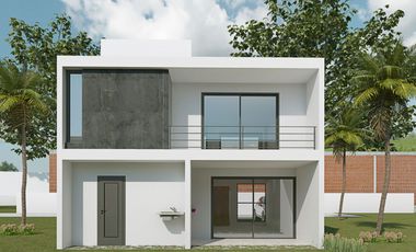 Se vende casa de 4 recámaras con  alberca propia, 150 m² de construcción, en condominio de 15 casas  Calle doctores Jiutepec, Morelos.