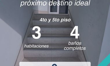 DEPARTAMENTOS 4TO Y 5TO PISO EN VENTA 108 M2 URB. PORT JAV PRADO 5TA ETAPA - ATE