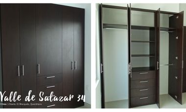 Casa con puerta de seguridad, persianas