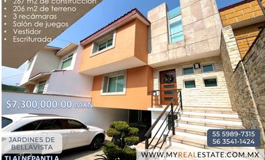 Casa en venta en Tlalnepantla. Documentos en regla