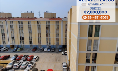 DEPARTAMENTO EN VENTA NEXTENGO AZCAPOTZALCO A 5 MIN DE PABELLON AZCAPOTZALCO
