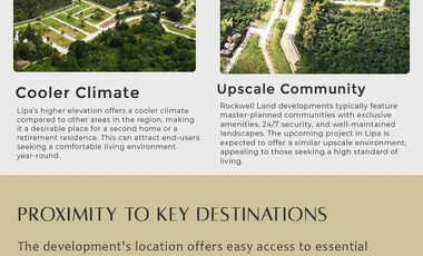 Rockwell Lots in Mataasnakahoy, Lauan Ridges | 249-653 sqm more or less | 112,000/mo