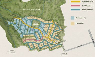 Rockwell Lots in Mataasnakahoy, Lauan Ridges | 249-653 sqm more or less | 112,000/mo