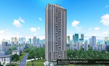 Ready for occupancy 1 Bedroom unit in Pasig city, Allegra Garden Place