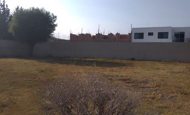 Excelente terreno ubicado en exclusivo fraccionamiento  cerca de la recta Cholula