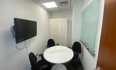 OFICINA EN VENTA EN MIRAFLORES VISTA EXTERNA CON AREAS COMUNES