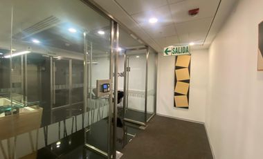 OFICINA EN VENTA EN MIRAFLORES VISTA EXTERNA CON AREAS COMUNES