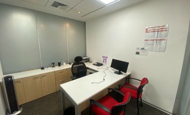 OFICINA EN VENTA EN MIRAFLORES VISTA EXTERNA CON AREAS COMUNES