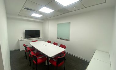 OFICINA EN VENTA EN MIRAFLORES VISTA EXTERNA CON AREAS COMUNES