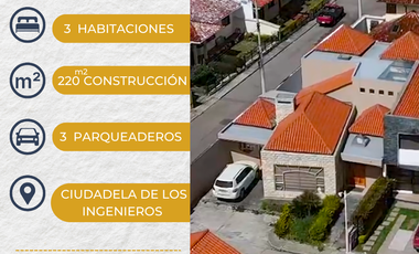 Casa sector Ciudadela de los Ingenieros 3 habitaciones