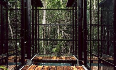 Casa con Cenote Privado y Alberca privada de 2 Recamaras