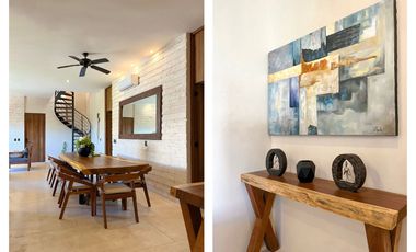 Penthouse con alberca privada, en venta, Aldea Zamá, Tulum.