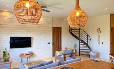 Penthouse con alberca privada, en venta, Aldea Zamá, Tulum.