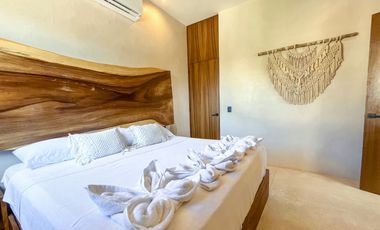Penthouse con alberca privada, en venta, Aldea Zamá, Tulum.