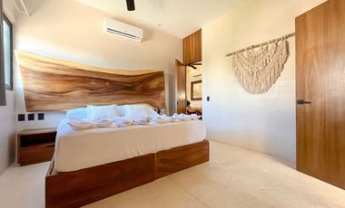 Penthouse con alberca privada, en venta, Aldea Zamá, Tulum.