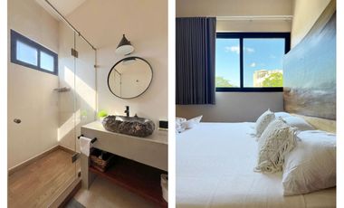 Penthouse con alberca privada, en venta, Aldea Zamá, Tulum.