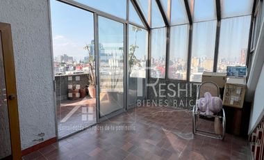 Hermoso PH con espectacular vista 360° en la Del Valle Centro