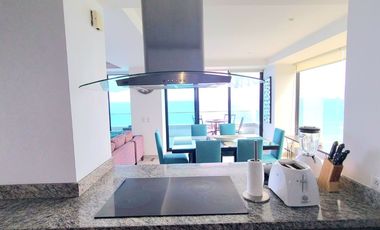 En venta departamento de lujo frente al mar Edf. Poseidon.