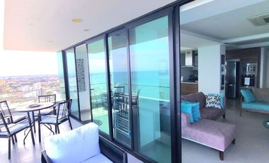 En venta departamento de lujo frente al mar Edf. Poseidon.