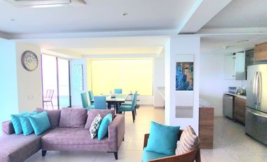 En venta departamento de lujo frente al mar Edf. Poseidon.