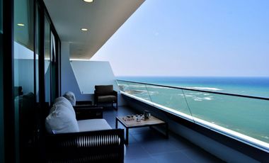 En venta departamento de lujo frente al mar Edf. Poseidon.