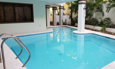4BR House for RENT in Banilad, Cebu City with swimming Pool