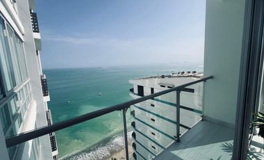 TUS VACACIONES ETERNAS FRENTE AL MAR🌊 BELLOS DEPARTAMENTOS EN VENTA. EDIFICIO PERLAZUL-SALINAS!!!