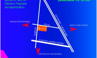 PREVENTA DE ULTIMOS DEPARTAMENTOS CENTRAL AZCAPOTZALCO