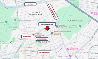 TERRENO EN VENTA EN PROVIDENCIA PARA TORRE DE DEPARTAMENTOS