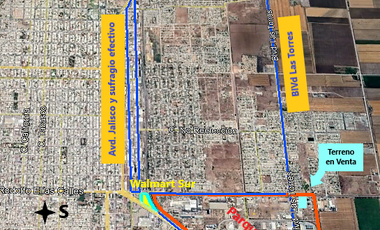 Terreno bodega comercial en venta todo o en partes parque industrial ciudad obregón sonora