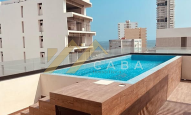 DEPARTAMENTO AMUEBLADO EN RENTA A 100MTS DE LA PLAYA