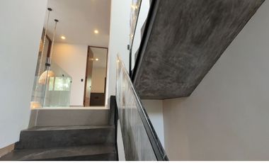 Venta de Casa de Lujo en Senderos de Mayakoba, Playa del Carmen | Alberca Privada, Rooftop con Firepit + Terraza Panorámica