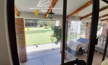 VENTA FINCA CON CASA 3 RECAMRAS SALON Y JARDIN DE EVENTOS