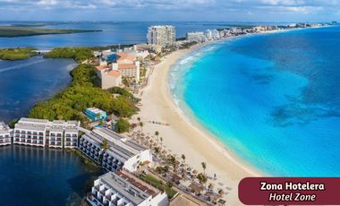 Casa con terraza y alberca privada, en venta, Puerto Cancún, Cancún