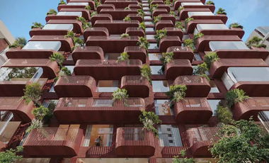 709 Excelente Inversión: República de El Salvador estudio 27,59m + 6,51m balcón de Venta. A Estrenar!