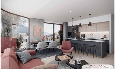 709 Excelente Inversión: República de El Salvador estudio 27,59m + 6,51m balcón de Venta. A Estrenar!