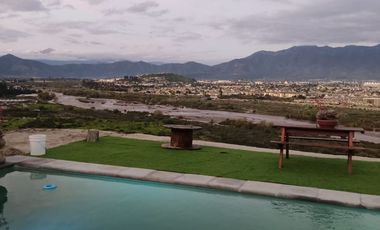 PARCELA EN QUILLOTA, SECTOR CASAS VIEJAS. PISCINA Y QUINCHO