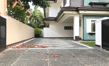 Four (4) Bedroom House and Lot for Lease in Ayala Alabang Village, Muntinlupa City