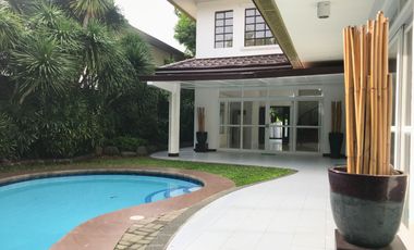 Four (4) Bedroom House and Lot for Lease in Ayala Alabang Village, Muntinlupa City