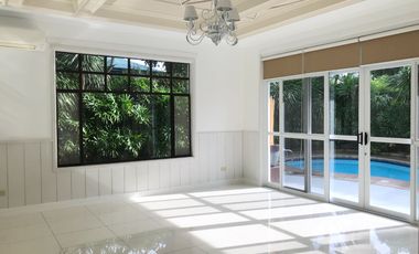 Four (4) Bedroom House and Lot for Lease in Ayala Alabang Village, Muntinlupa City