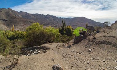 Gran terreno de 32 hectáreas con orilla de río y 4 acciones de agua, Río Hurtado. $280 millones