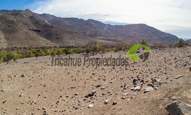 Gran terreno de 32 hectáreas con orilla de río y 4 acciones de agua, Río Hurtado. $280 millones