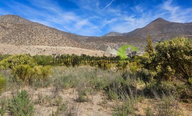 Gran terreno de 32 hectáreas con orilla de río y 4 acciones de agua, Río Hurtado. $280 millones