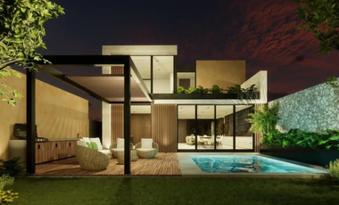 PREVENTA de casa en NORTE MÉRIDA, Komchén