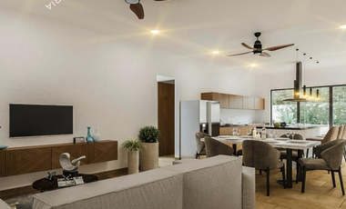 Casa en venta de 3 recamaras en una planta para entrega inmediata con alberca