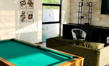 Casa en venta de 3 recamaras en una planta para entrega inmediata con alberca