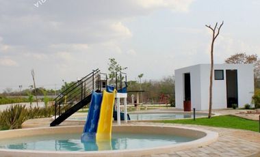 Casa en venta de 3 recamaras en una planta para entrega inmediata con alberca